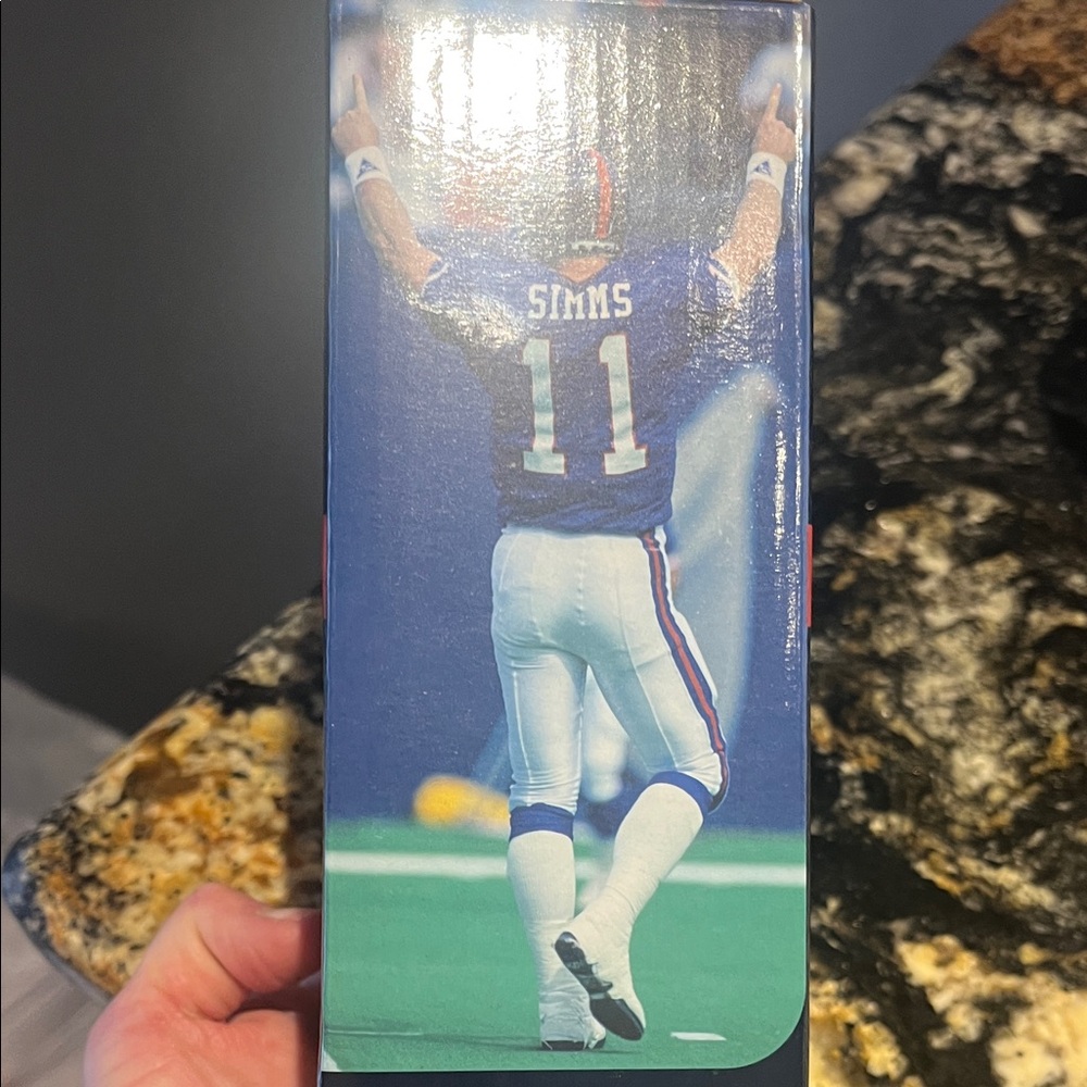 Phil Simms Giants Bobblehead - Blue and White - Picture 3 of 4